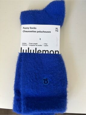 lululemon athletica Fuzzy Crew Socks in Riverside Blue